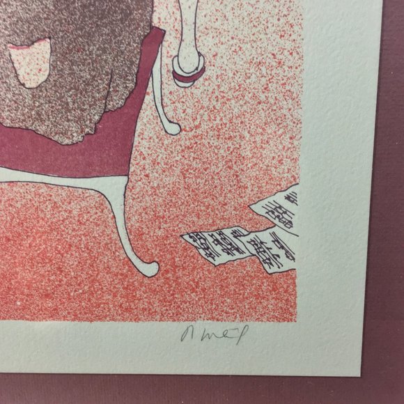 Pianist Art Color Printed Aluminum Framed - Picture 4 of 6